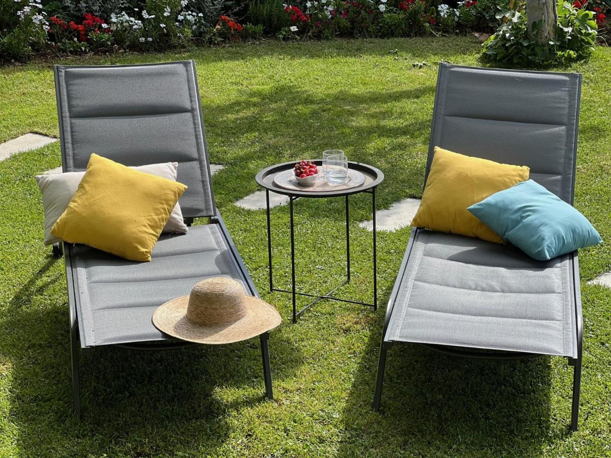 Garden Apartment Pakostane Bagian luar foto